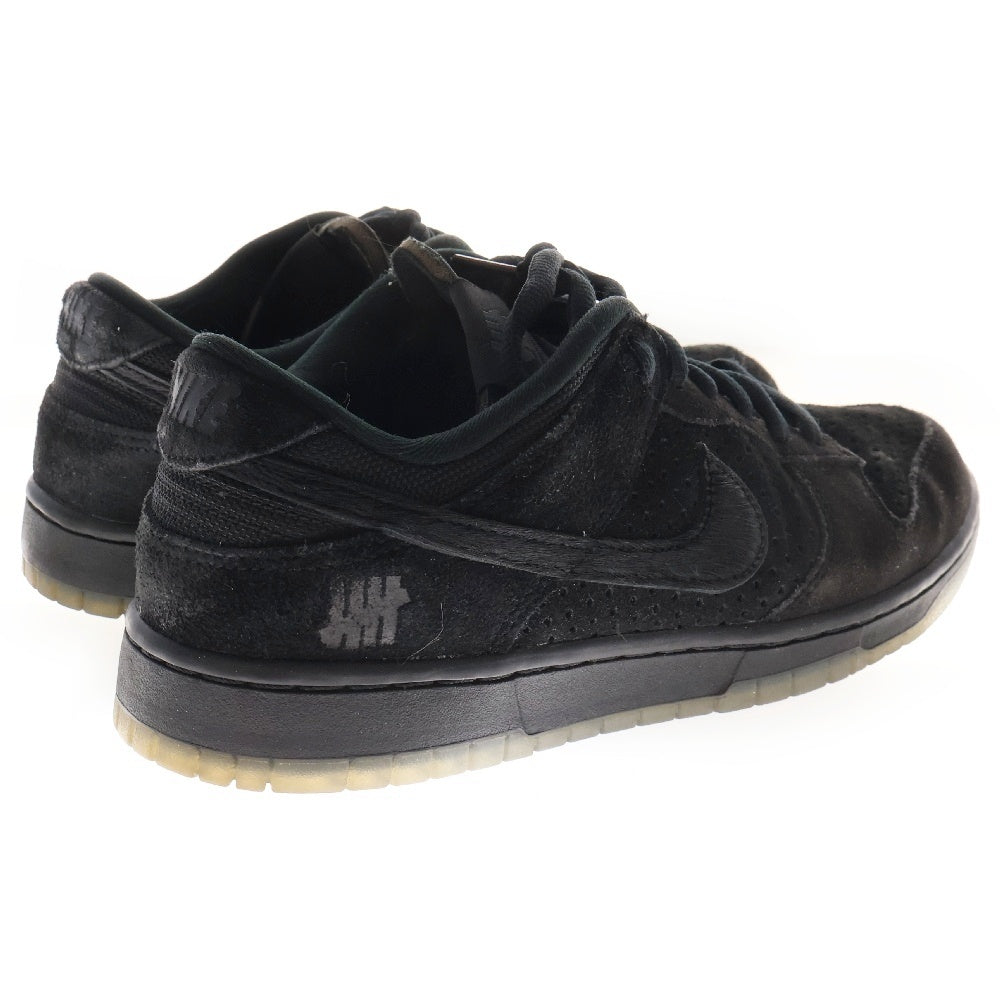 NIKE(ナイキ) ×UNDEFEATED DUNK LOW SP 5 ON IT DO9329-001 アンディフィーテッド ダンク ファイブオンイット ローカットスニーカー ブラック US9/27.0cm