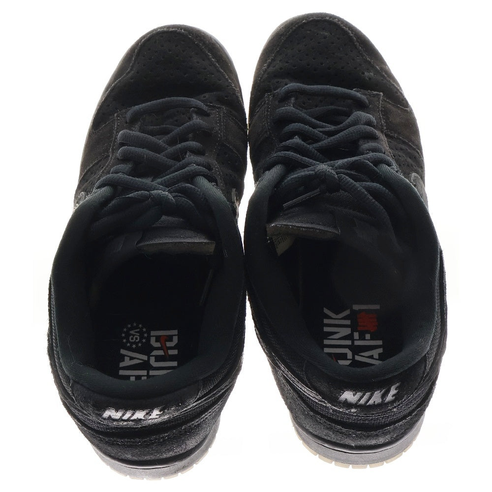 NIKE(ナイキ) ×UNDEFEATED DUNK LOW SP 5 ON IT DO9329-001 アンディフィーテッド ダンク ファイブオンイット ローカットスニーカー ブラック US9/27.0cm