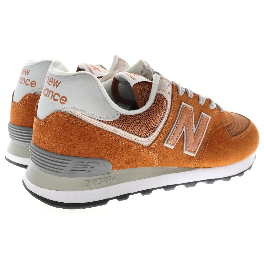 New Balance(ニューバランス) ML574EPE スエード ローカットスニーカー ブラウン US8.5/26.5cm