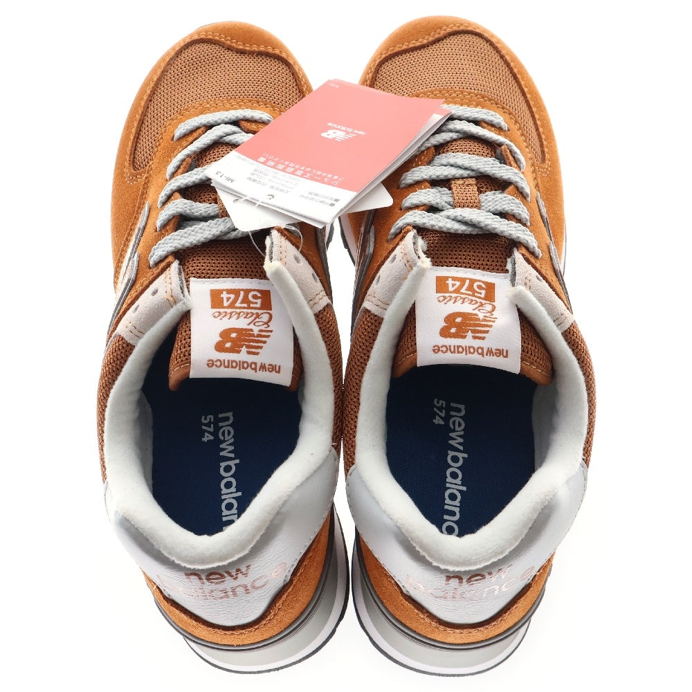 New Balance(ニューバランス) ML574EPE スエード ローカットスニーカー ブラウン US8.5/26.5cm