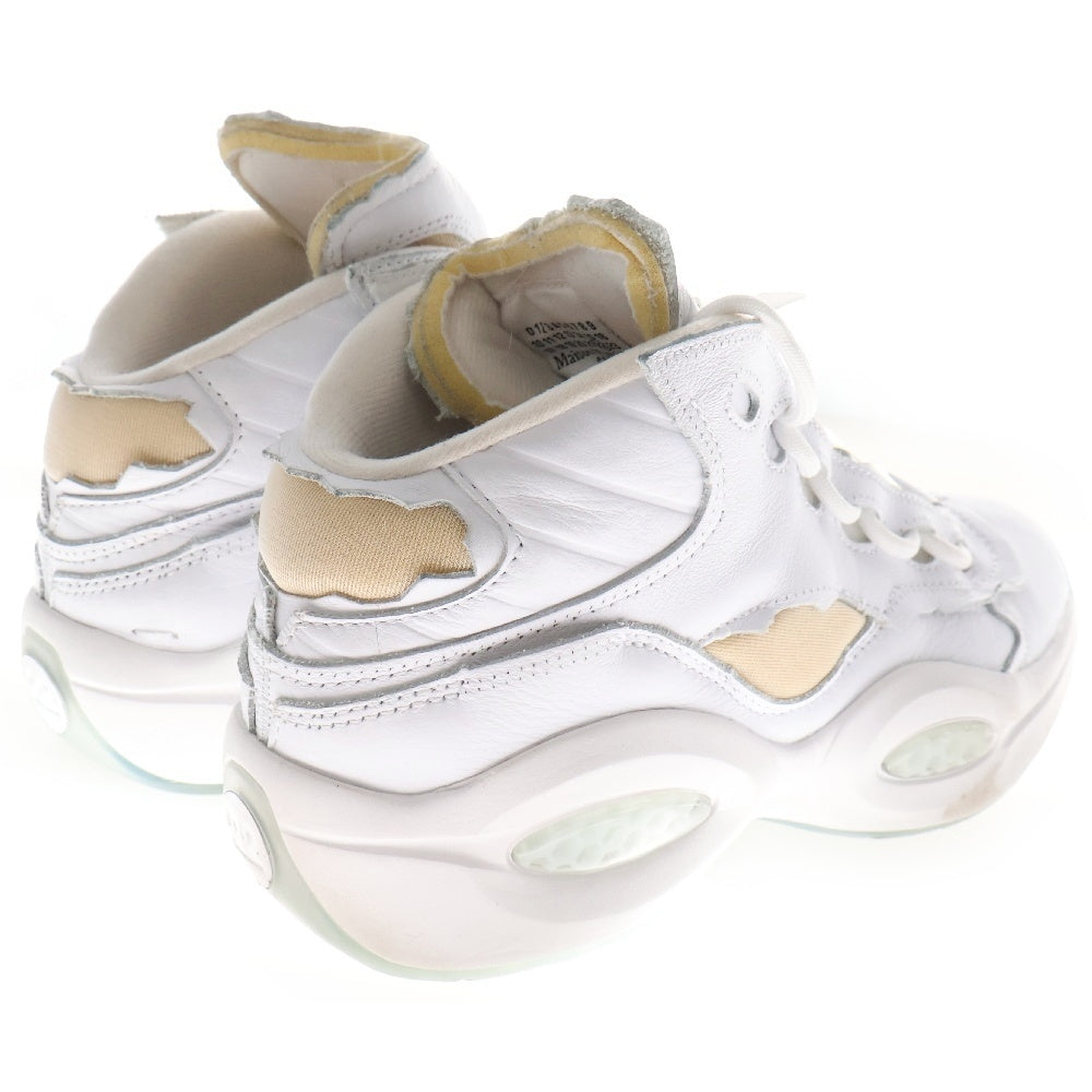 Maison Margiela 22(メゾンマルジェラ) ×REEBOK Question Mid Memory Of Basketball GW5000 リーボック メモリーオブバスケットボール ハイカットスニーカー ホワイト US8.5/26.5cm