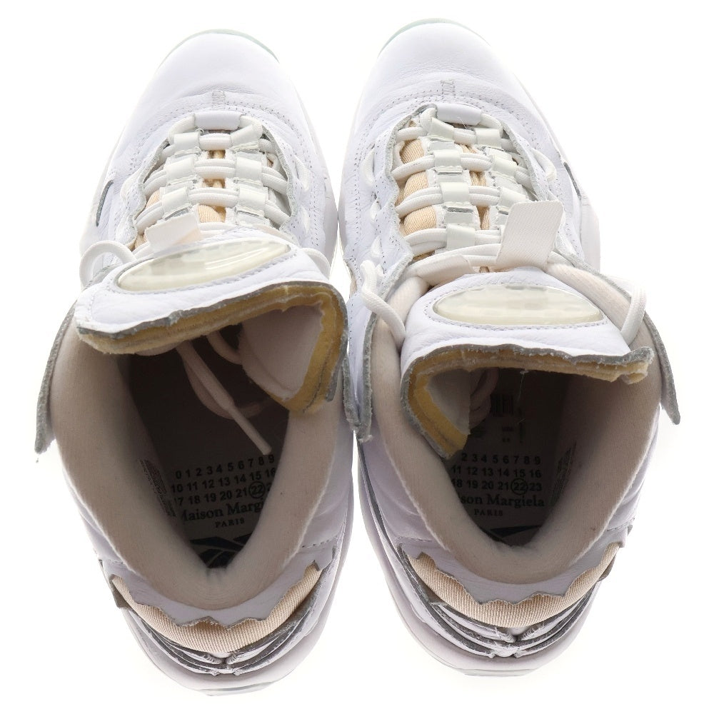 Maison Margiela 22(メゾンマルジェラ) ×REEBOK Question Mid Memory Of Basketball GW5000 リーボック メモリーオブバスケットボール ハイカットスニーカー ホワイト US8.5/26.5cm