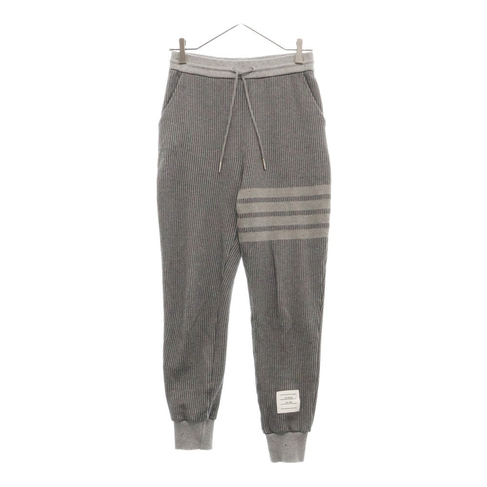THOM BROWNE(トムブラウン) シルクフレックル ジョガーパンツ FJQ111A-J0142 グレー レディース