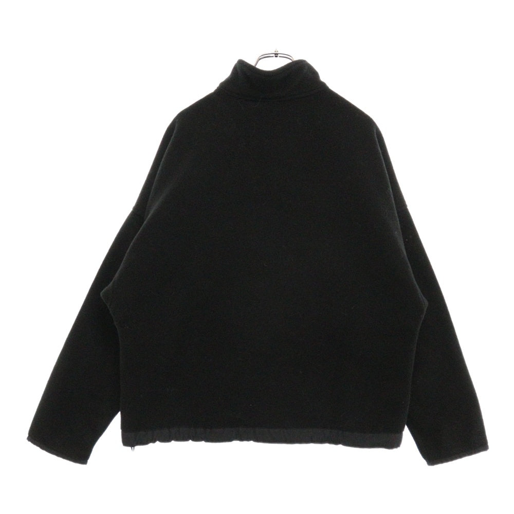 CHROME HEARTS(クロムハーツ) YKT U TARDY SWEEP HLF ZIP ダガーハーフジップフリースブルゾン ブラック