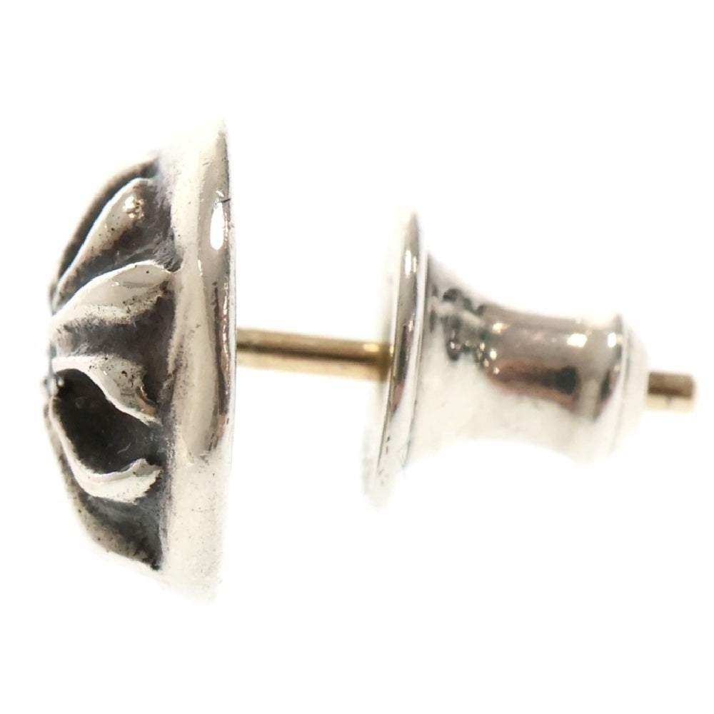 CHROME HEARTS(クロムハーツ) STUD CRSBLL DIA クロスボールスタッドピアス アフター1ダイヤ シルバー