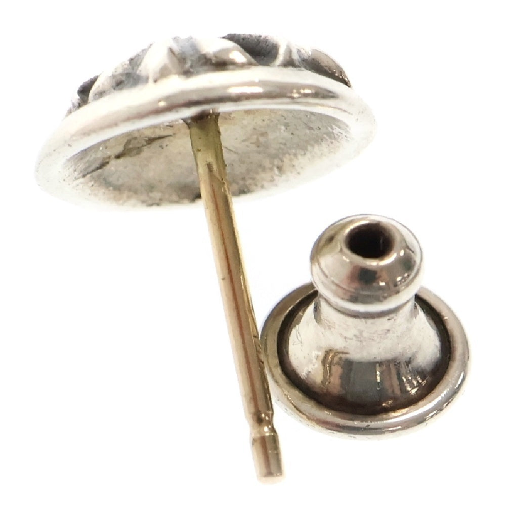 CHROME HEARTS(クロムハーツ) STUD CRSBLL DIA クロスボールスタッドピアス アフター1ダイヤ シルバー