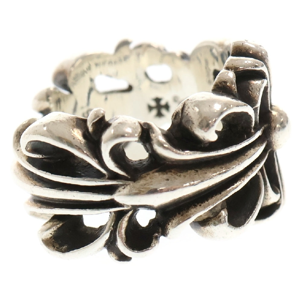 CHROME HEARTS(クロムハーツ) DBL FLRL CRS ダブルフローラルクロス リング シルバー BCA390
