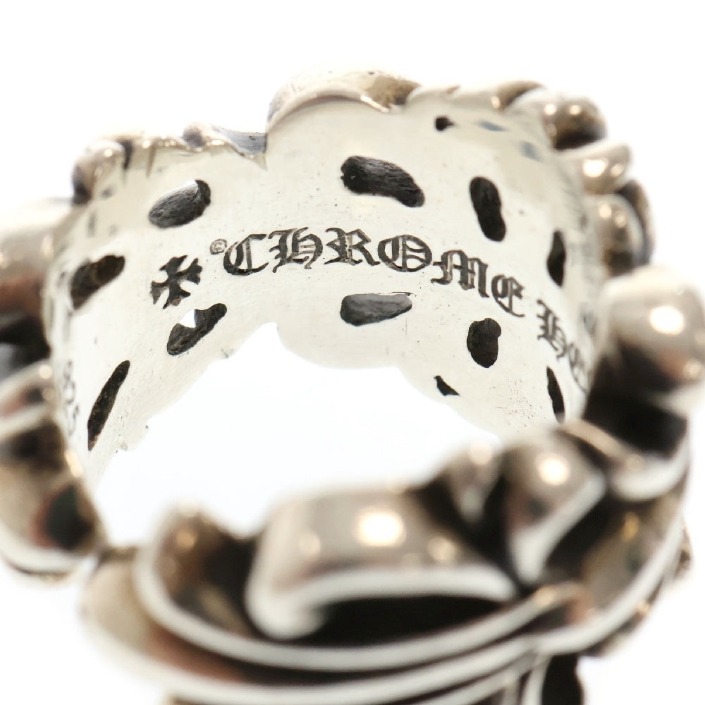 CHROME HEARTS(クロムハーツ) DBL FLRL CRS ダブルフローラルクロス リング シルバー BCA390