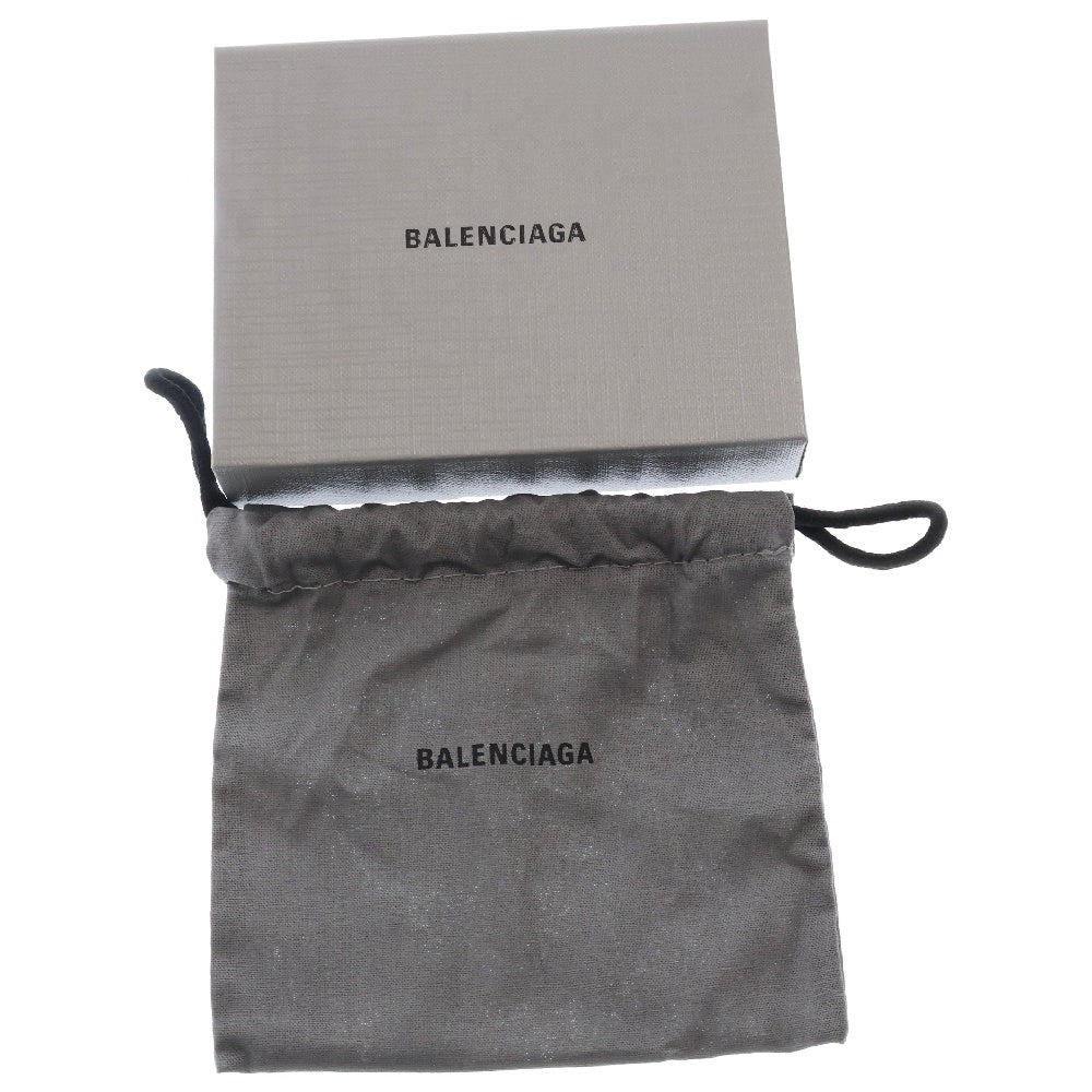 BALENCIAGA(バレンシアガ) PAPER MINI WALLET ペーパーミニ コンパクトウォレット ブラック 財布 391446