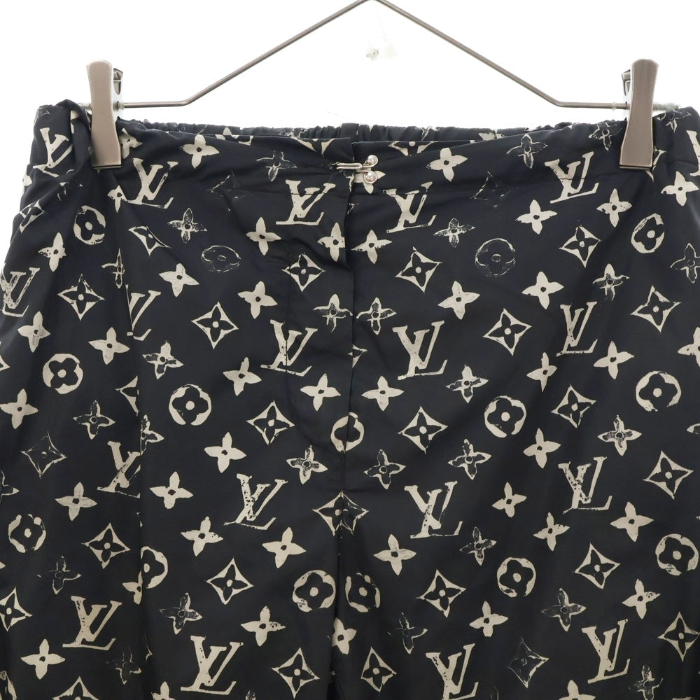 LOUIS VUITTON(ルイヴィトン) 20SS ステンシル エフェクト モノグラムパンツ FIPA11DFU ブラック