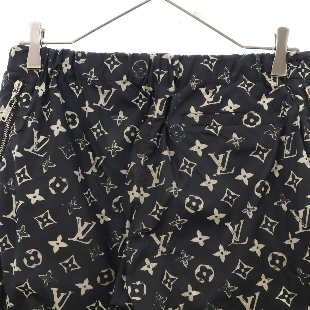 LOUIS VUITTON(ルイヴィトン) 20SS ステンシル エフェクト モノグラムパンツ FIPA11DFU ブラック