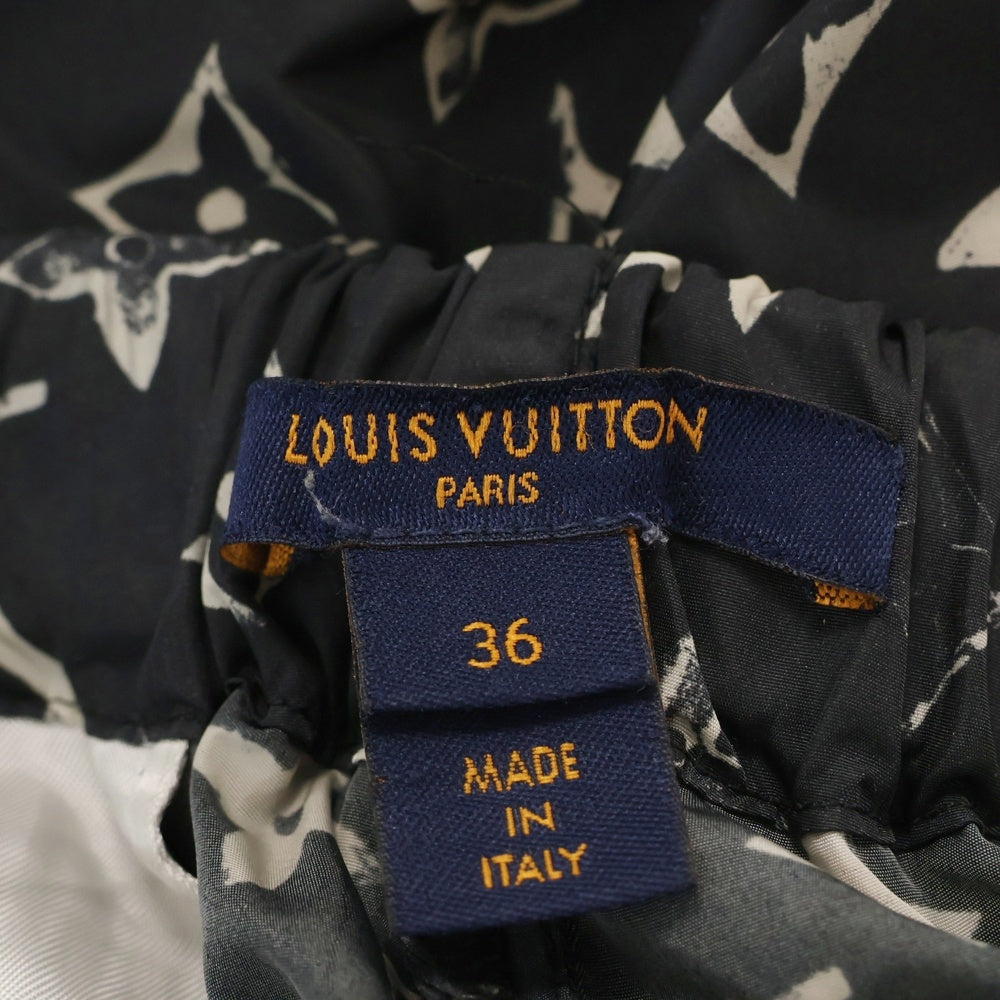 LOUIS VUITTON(ルイヴィトン) 20SS ステンシル エフェクト モノグラムパンツ FIPA11DFU ブラック