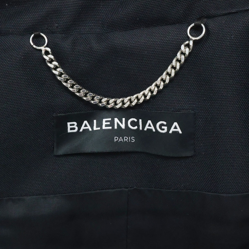 BALENCIAGA(バレンシアガ) 17AW Cシェイプ マウンテンパーカー ジャケット 485737 TTD06 ブラック
