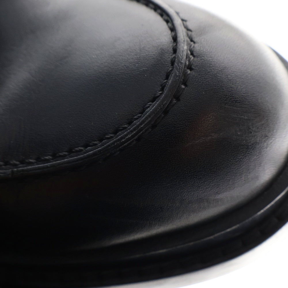 HERMES(エルメス) Funk ファンク ケリーベルト レースアップレザーアンクルブーツ ブラック