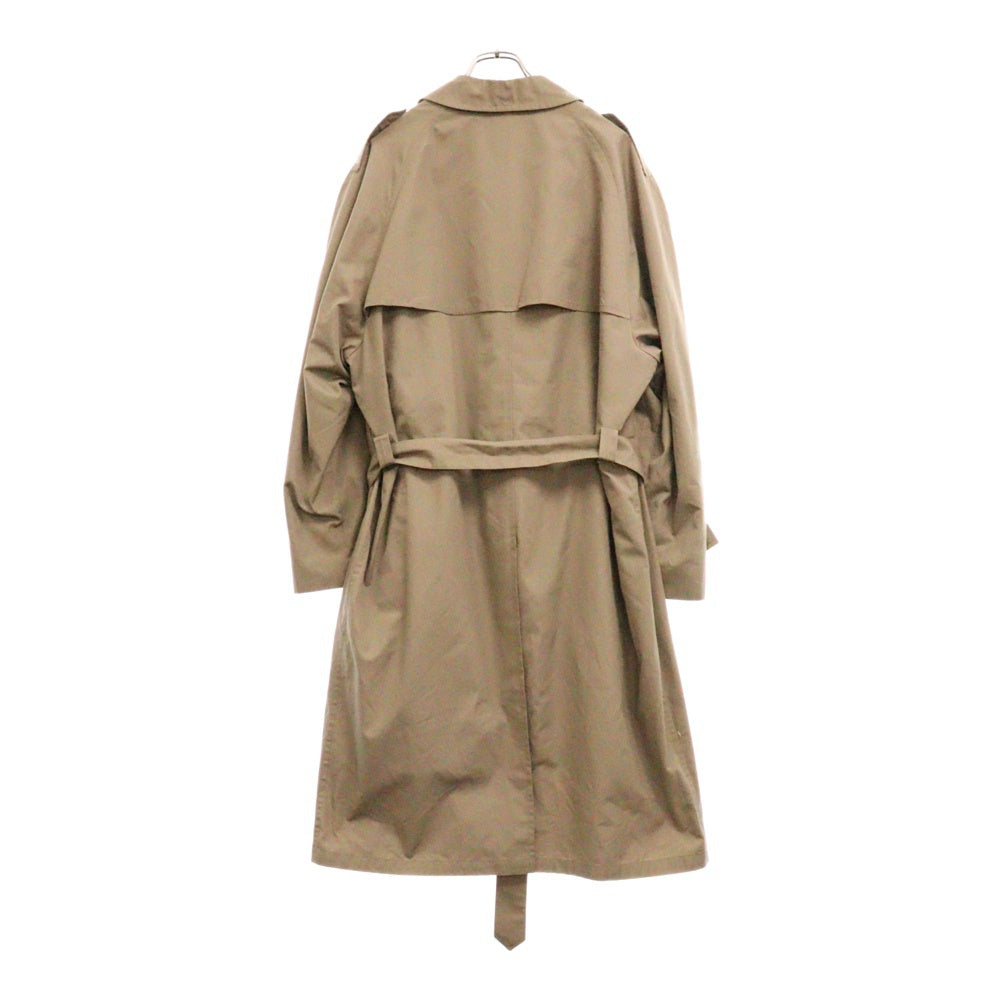 Christian Dior(クリスチャンディオール) 80s ダブル ベルテッド ライナー付きトレンチコート ベージュ