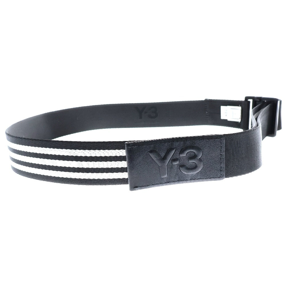Y-3(ワイスリー) CLASSIC LOGO BELT HD3304 クラシックロゴベルト ブラック/ホワイト