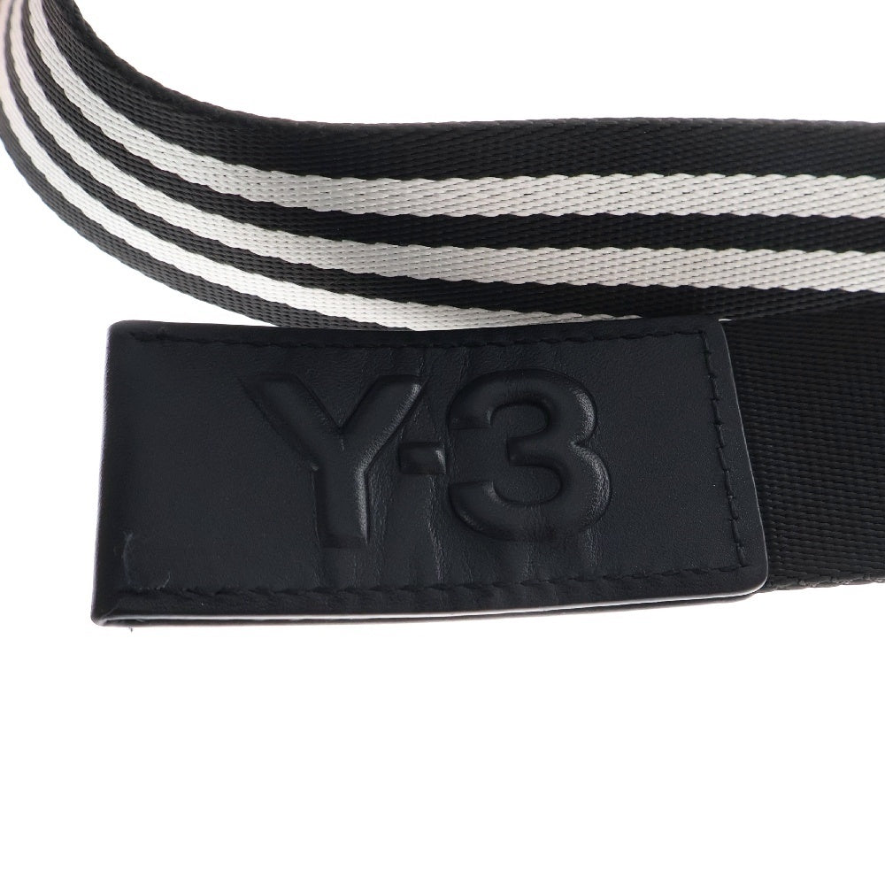 Y-3(ワイスリー) CLASSIC LOGO BELT HD3304 クラシックロゴベルト ブラック/ホワイト