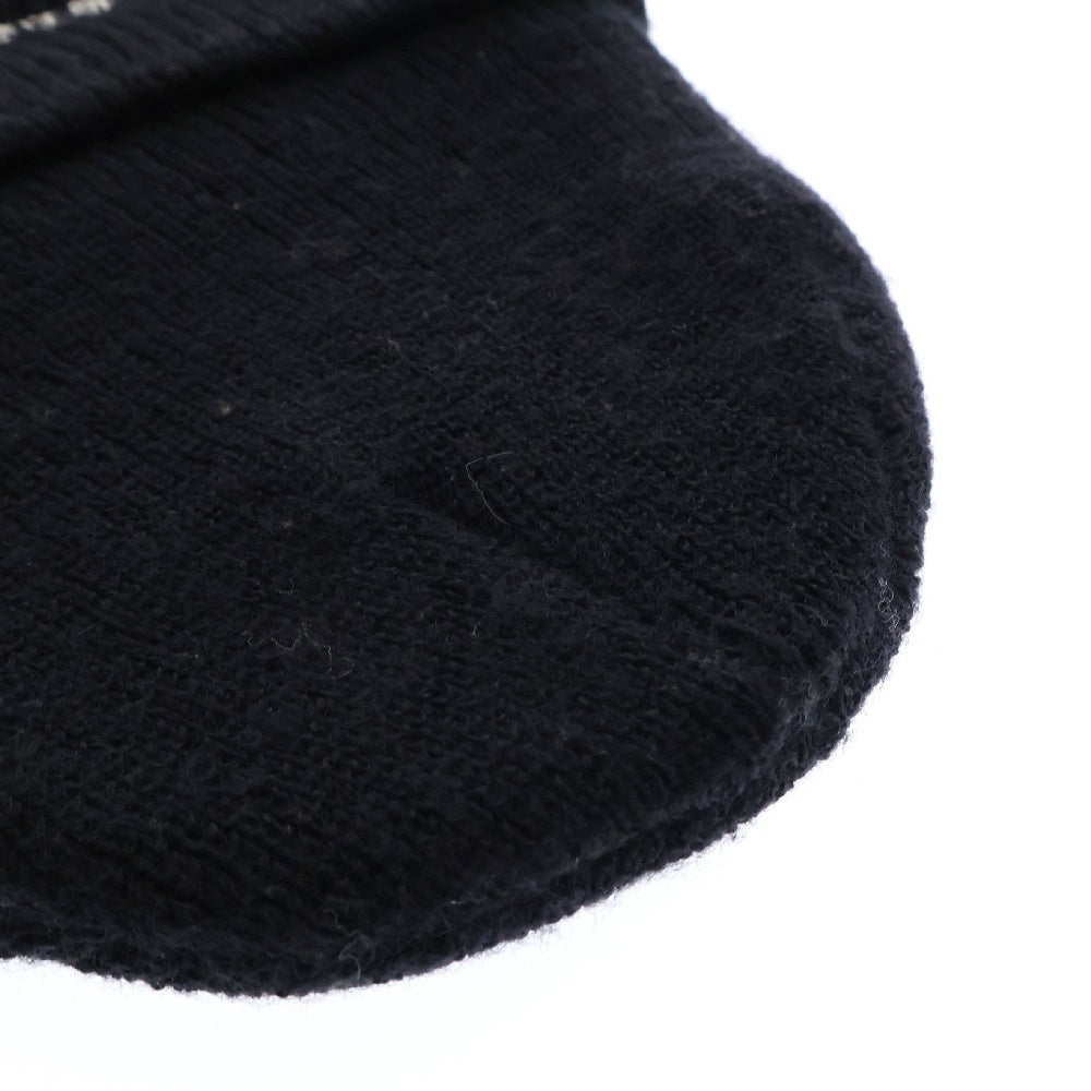 CHROME HEARTS(クロムハーツ) WOOL WATCH CAP ウールワッチキャップ CHプラス刺繍 アクリルビーニー ニットキャップ 帽子 ブラック