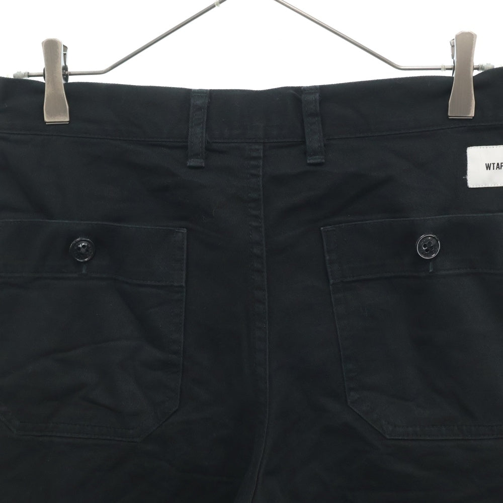 WTAPS(ダブルタップス) 22SS BUDS SHORTS COTTON TWILL 221BRDT-PTM08 コットンツイルショーツ ハーフパンツ ブラック