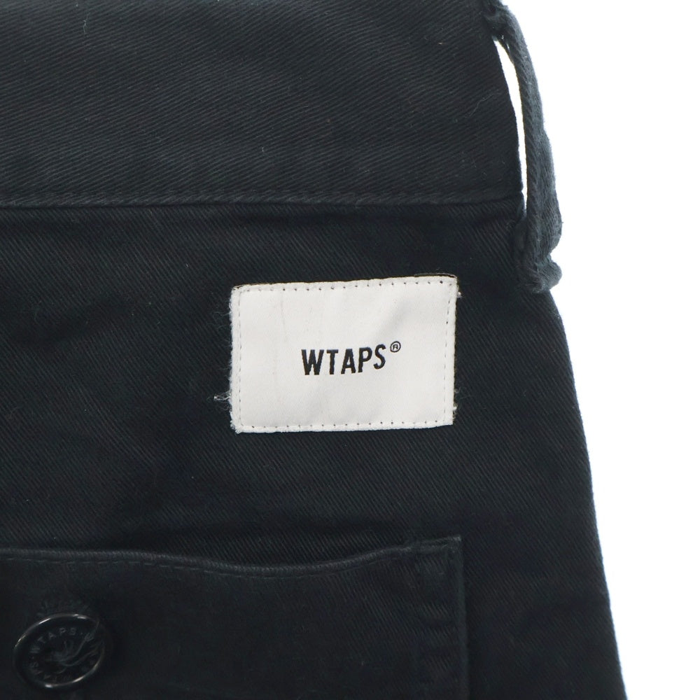 WTAPS(ダブルタップス) 22SS BUDS SHORTS COTTON TWILL 221BRDT-PTM08 コットンツイルショーツ ハーフパンツ ブラック