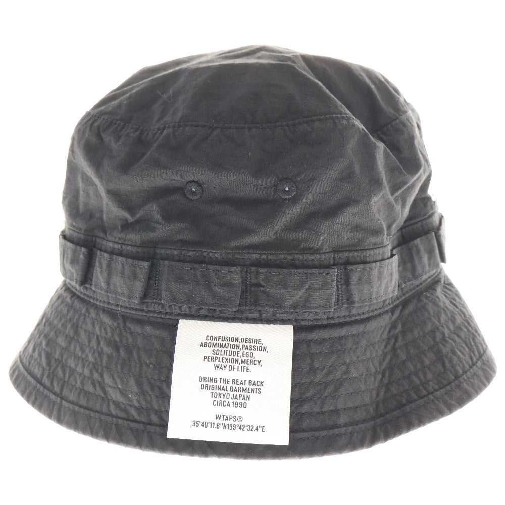 WTAPS(ダブルタップス) 22SS JUNGLE 01 HAT 221HCDT-HT13 ジャングル バケットハット 帽子 ブラック