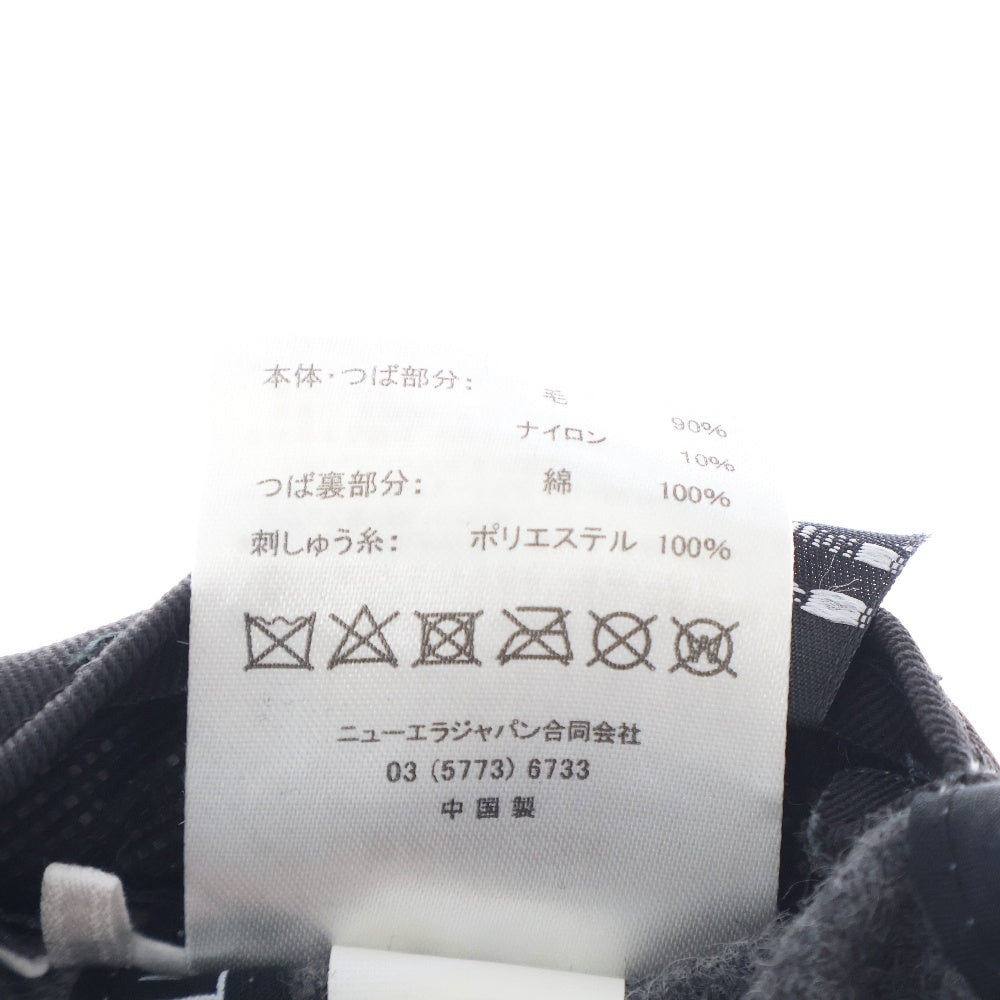 WTAPS(ダブルタップス) ×NEWERA WONY FLANNEL LLW ニューエラ ウール ベースボールキャップ 帽子 グレー