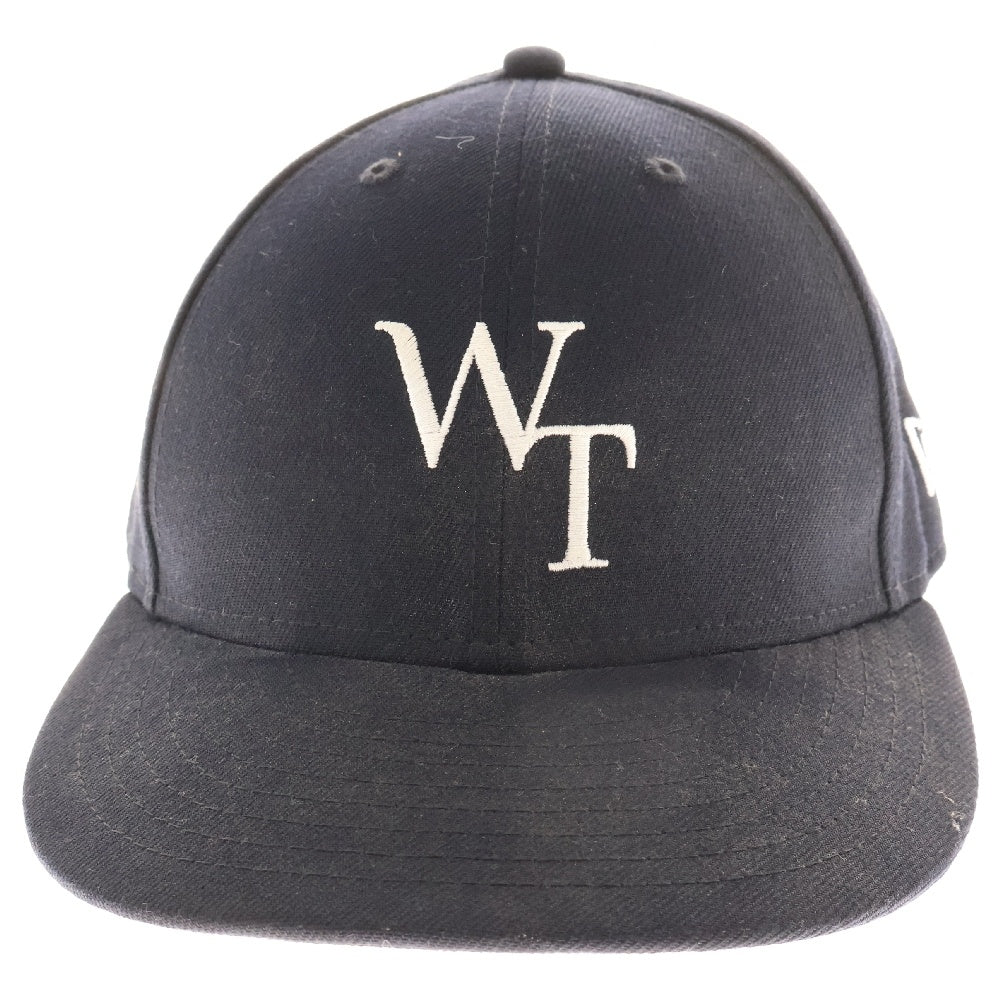 WTAPS(ダブルタップス) ×NEWERA 59FIFTY LOW PROFILE CAP POLY TWILL ニューエラ ベースボールキャップ 帽子 ネイビー