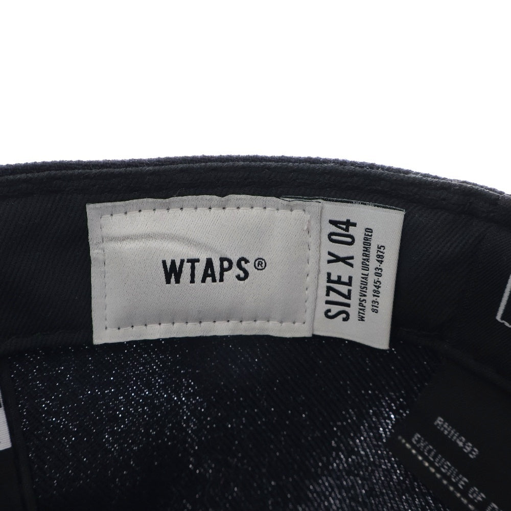 WTAPS(ダブルタップス) ×NEWERA 59FIFTY LOW PROFILE CAP POLY TWILL ニューエラ ベースボールキャップ 帽子 ネイビー
