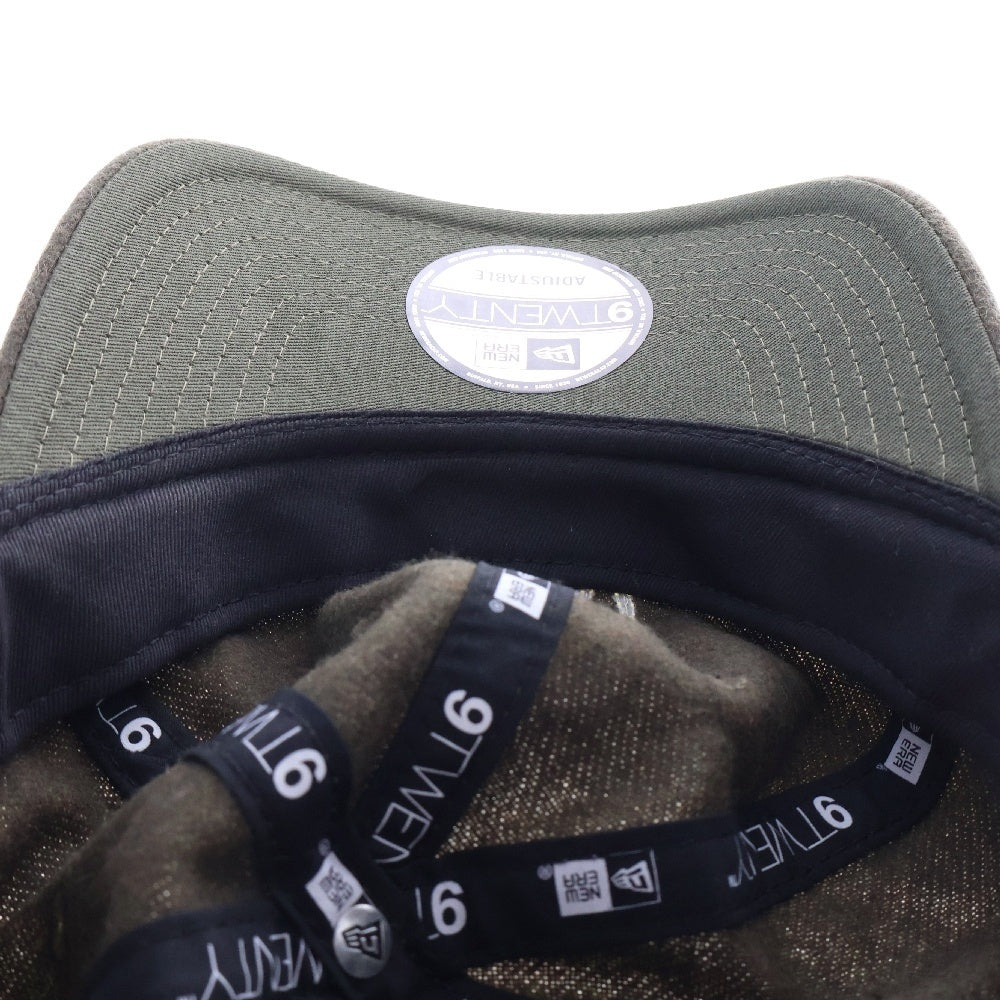 WTAPS(ダブルタップス) ×NEWERA WONY FLANNEL LLW ニューエラ ウール ベースボールキャップ 帽子 カーキ