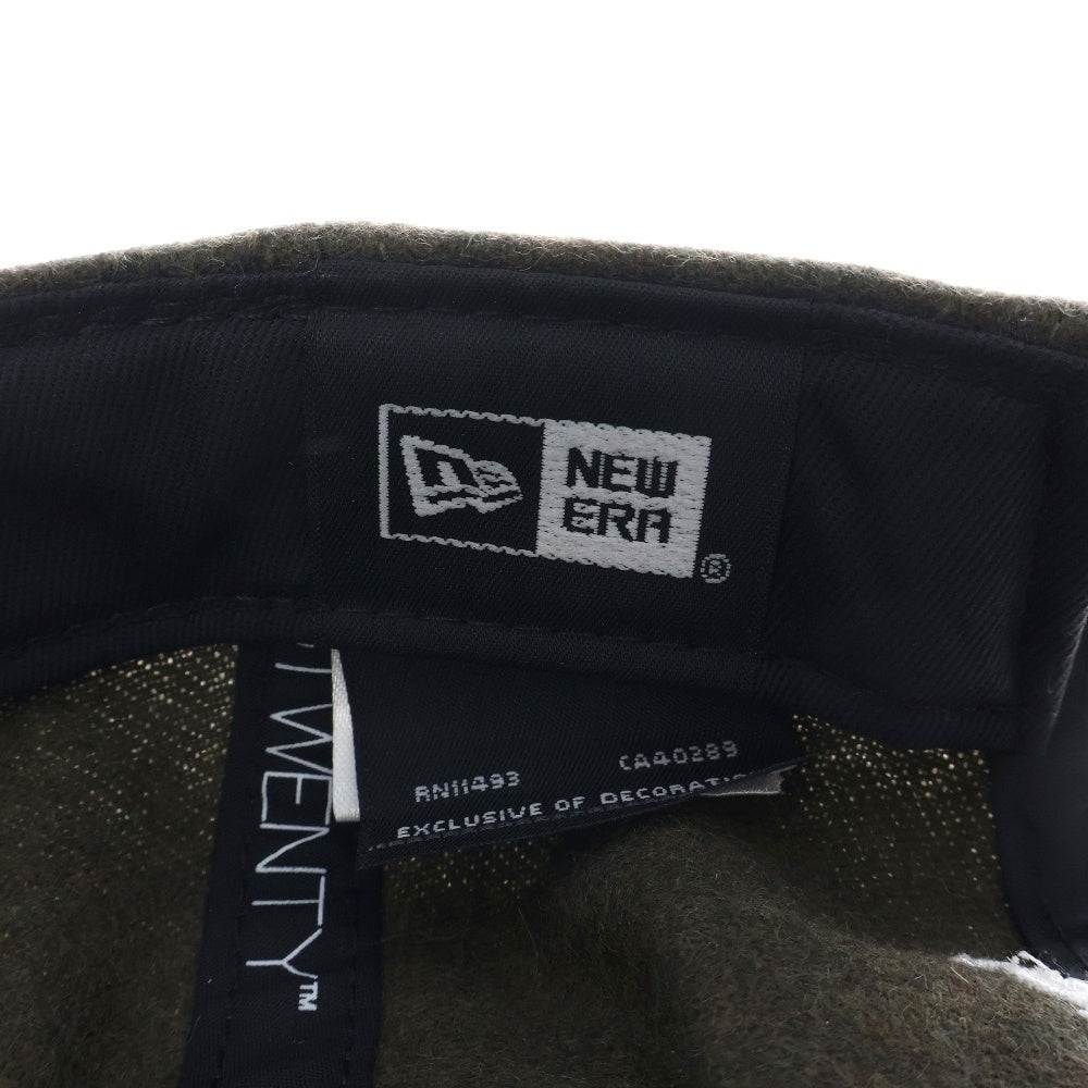 WTAPS(ダブルタップス) ×NEWERA WONY FLANNEL LLW ニューエラ ウール ベースボールキャップ 帽子 カーキ
