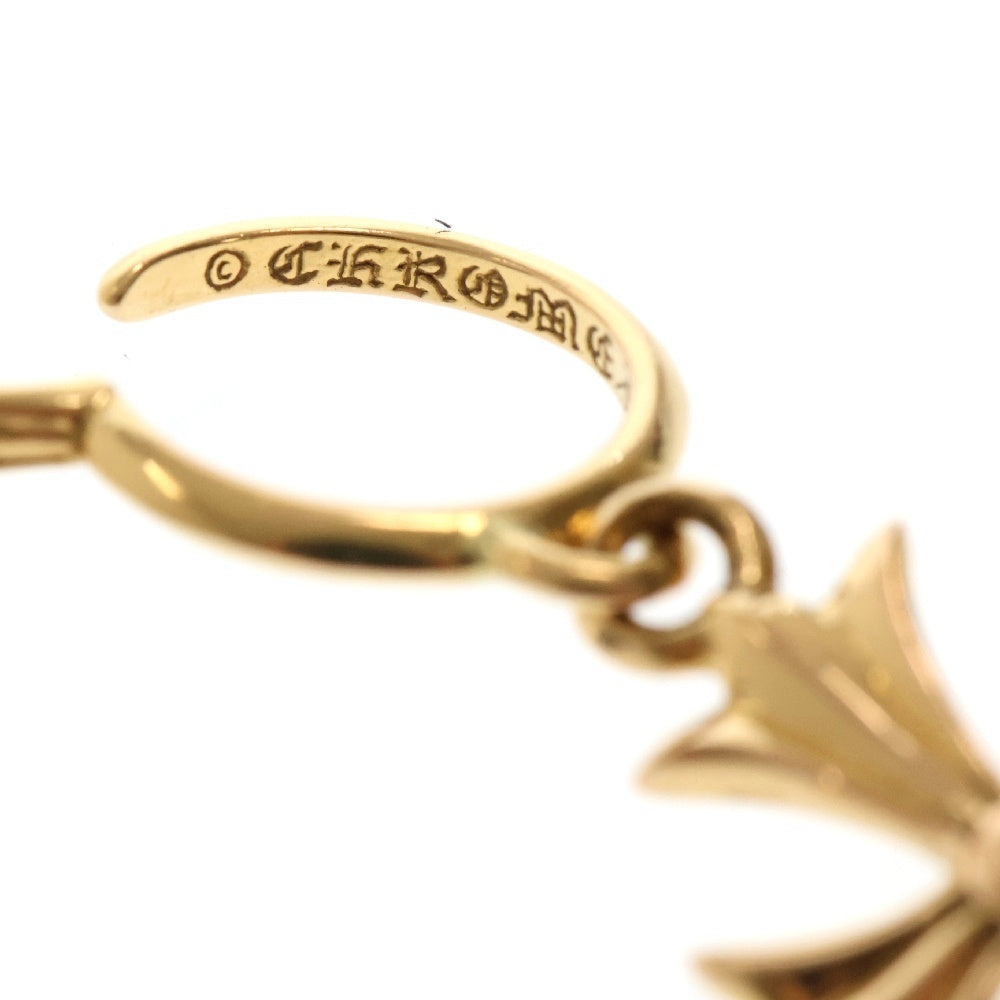 CHROME HEARTS(クロムハーツ) 22K TINY CH CROSS 22KタイニーCHクロス ゴールドピアス