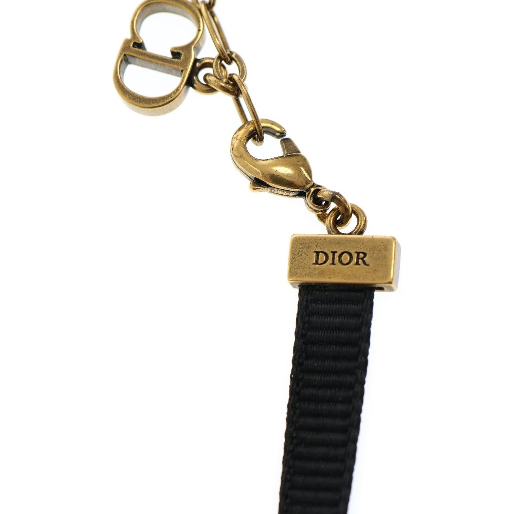Christian Dior(クリスチャンディオール) J'ADIOR チョーカーネックレス ブラック/ゴールド レディース
