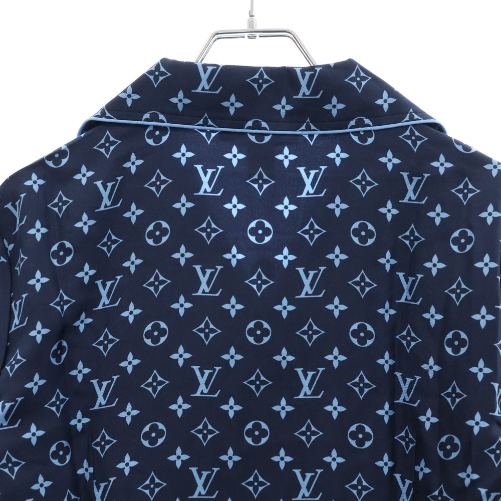 LOUIS VUITTON(ルイヴィトン) 22AW L/S Pajama Shirt W/Pocket ネイビー/ブルー レディース RW222W PR0 FNBL50
