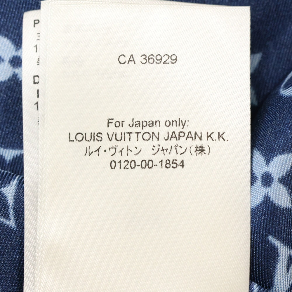 LOUIS VUITTON(ルイヴィトン) 22AW L/S Pajama Shirt W/Pocket ネイビー/ブルー レディース RW222W PR0 FNBL50
