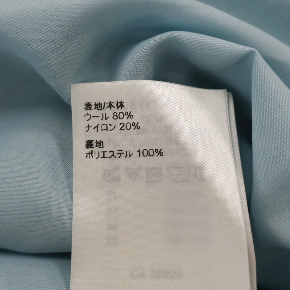 LOUIS VUITTON(ルイヴィトン) 23SS Mix Material Anorak Blouson RM2319 TL1 HOB09W ミックス マテリアルアノラックブルゾン ハーフジップナイロン切り替えジャケット ブルー