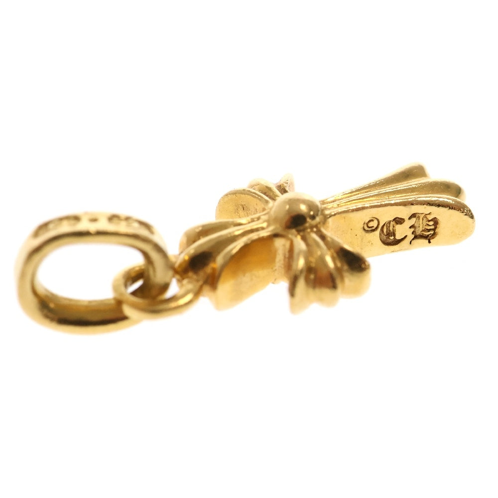 CHROME HEARTS(クロムハーツ) 22K CRS BBYFAT P/DIA ベイビーファットクロス PAVEダイヤ ペンダントトップ ゴールド BCA035