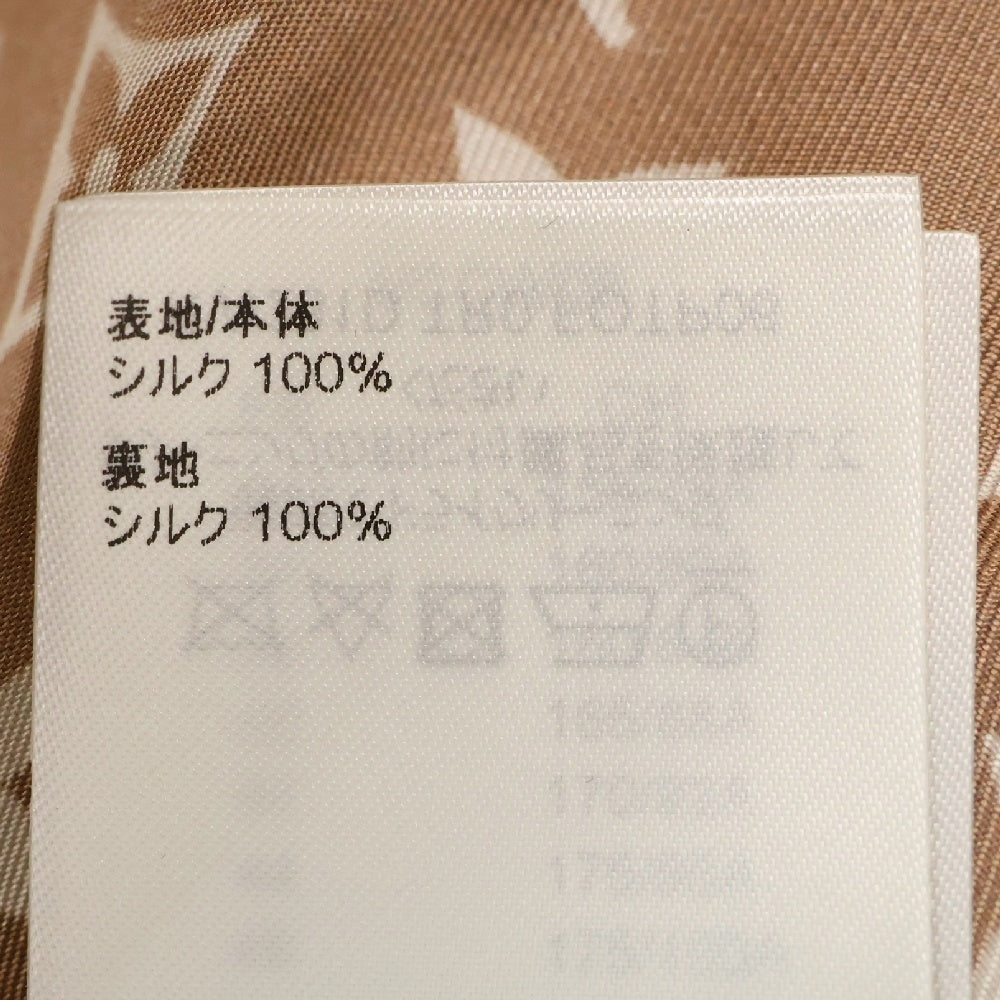 LOUIS VUITTON(ルイヴィトン) 23SS L/S Pajama Shirt W/Pocket モノグラム フロントポケット シルク長袖パジャマシャツ ベージュ/クリーム レディース RW231D TR0 FOTP06