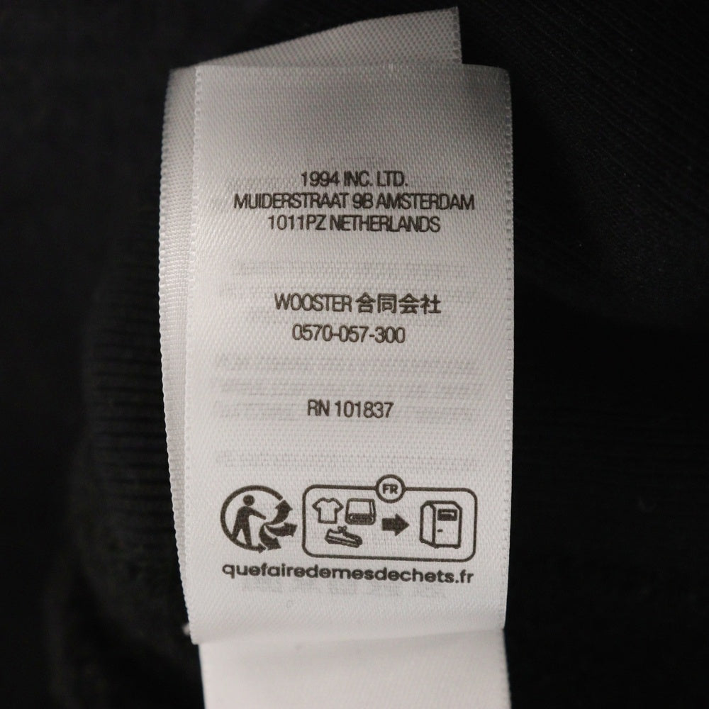 SUPREME(シュプリーム) 25SS Washed Box Logo Crewneck ウォッシュ ボックスロゴ クルーネックスウェットトレーナー ブラック