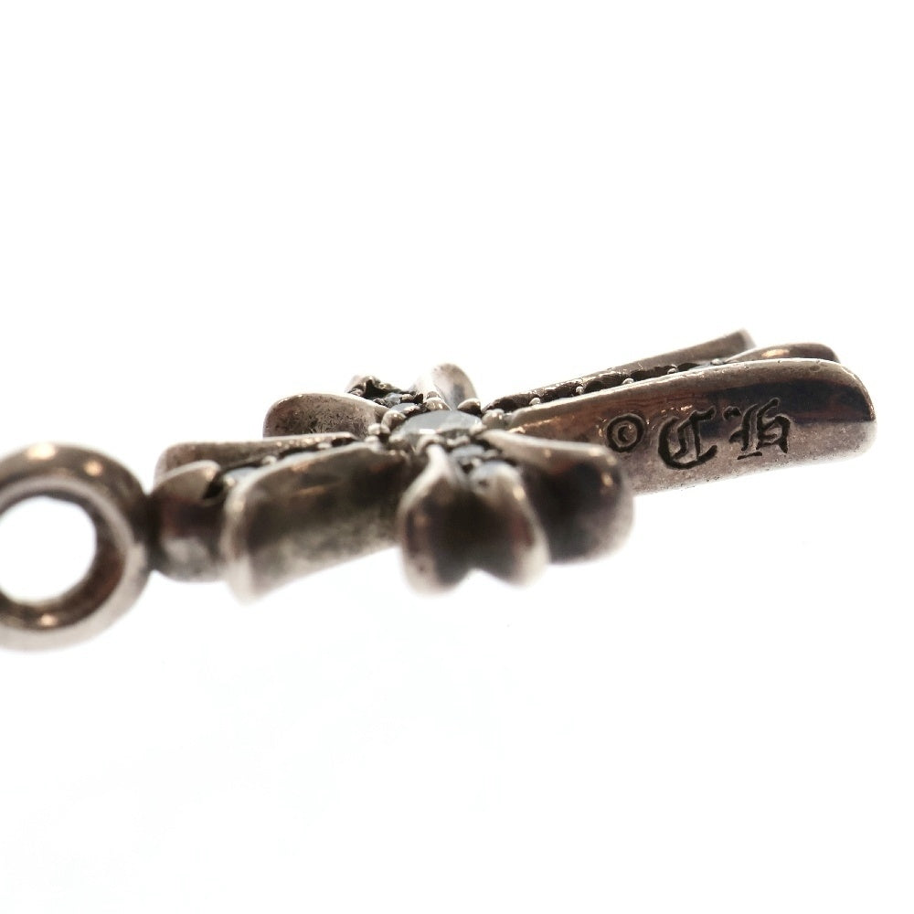 CHROME HEARTS(クロムハーツ) TNY CRSF P/DIA タイニーファットクロス PAVEダイヤ ペンダントトップ シルバー BCA323