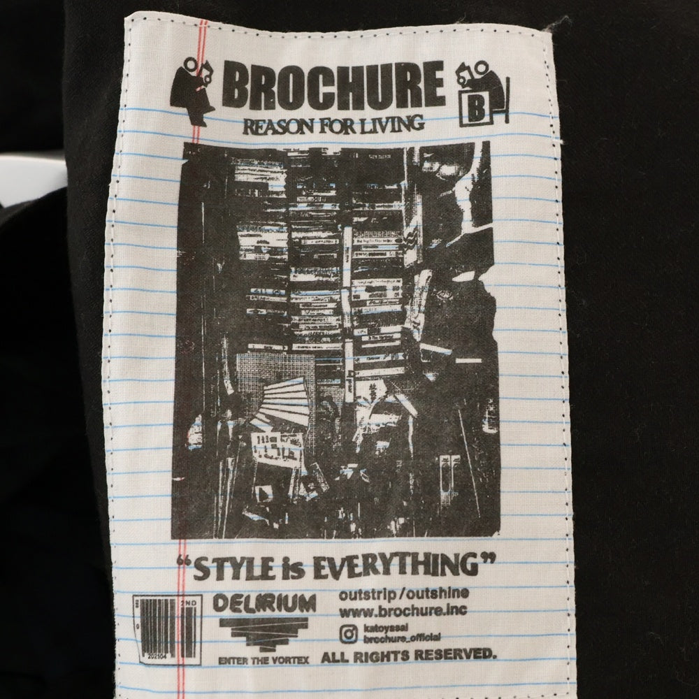 BROCHURE(ブロシュアー) チェック柄 ナイロン イージーパンツ ネイビー/カーキ 231-05