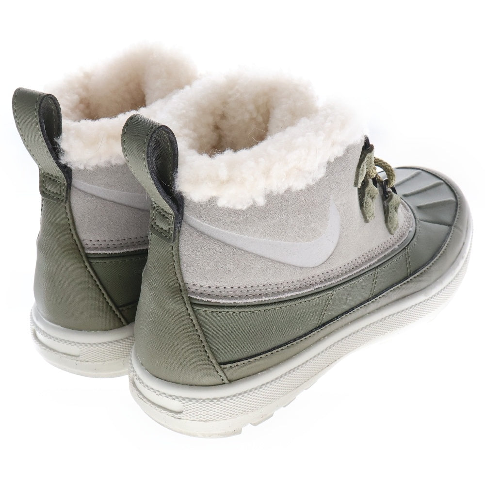 NIKE(ナイキ) WMNS WOODSIDE CHUKKA 2 537345-200 ウィメンズ ウッドサイド チャッカ レースアップ ブーツ カーキ/グレー レディース US7/24.0cm
