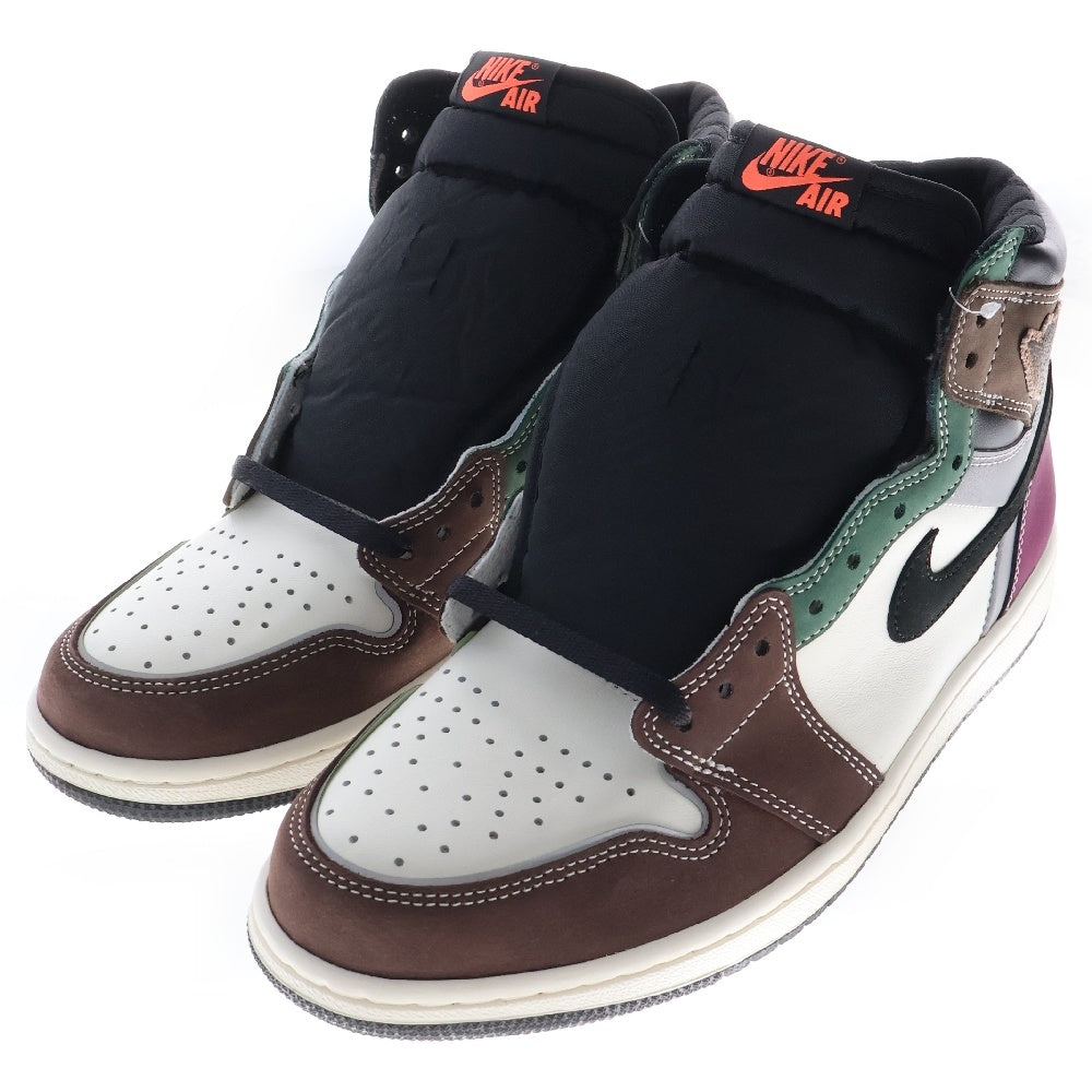 NIKE(ナイキ) AIR JORDAN 1 RETRO HIGH OG HAND CRAFTED DH3097-001 エアジョーダン 1 レトロ ハンドクラフト ハイカットスニーカー マルチ US10.5/28.5cm