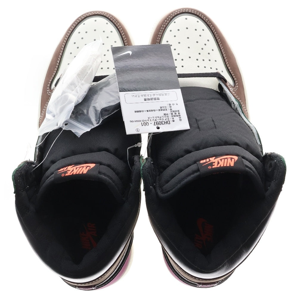 NIKE(ナイキ) AIR JORDAN 1 RETRO HIGH OG HAND CRAFTED DH3097-001 エアジョーダン 1 レトロ ハンドクラフト ハイカットスニーカー マルチ US10.5/28.5cm