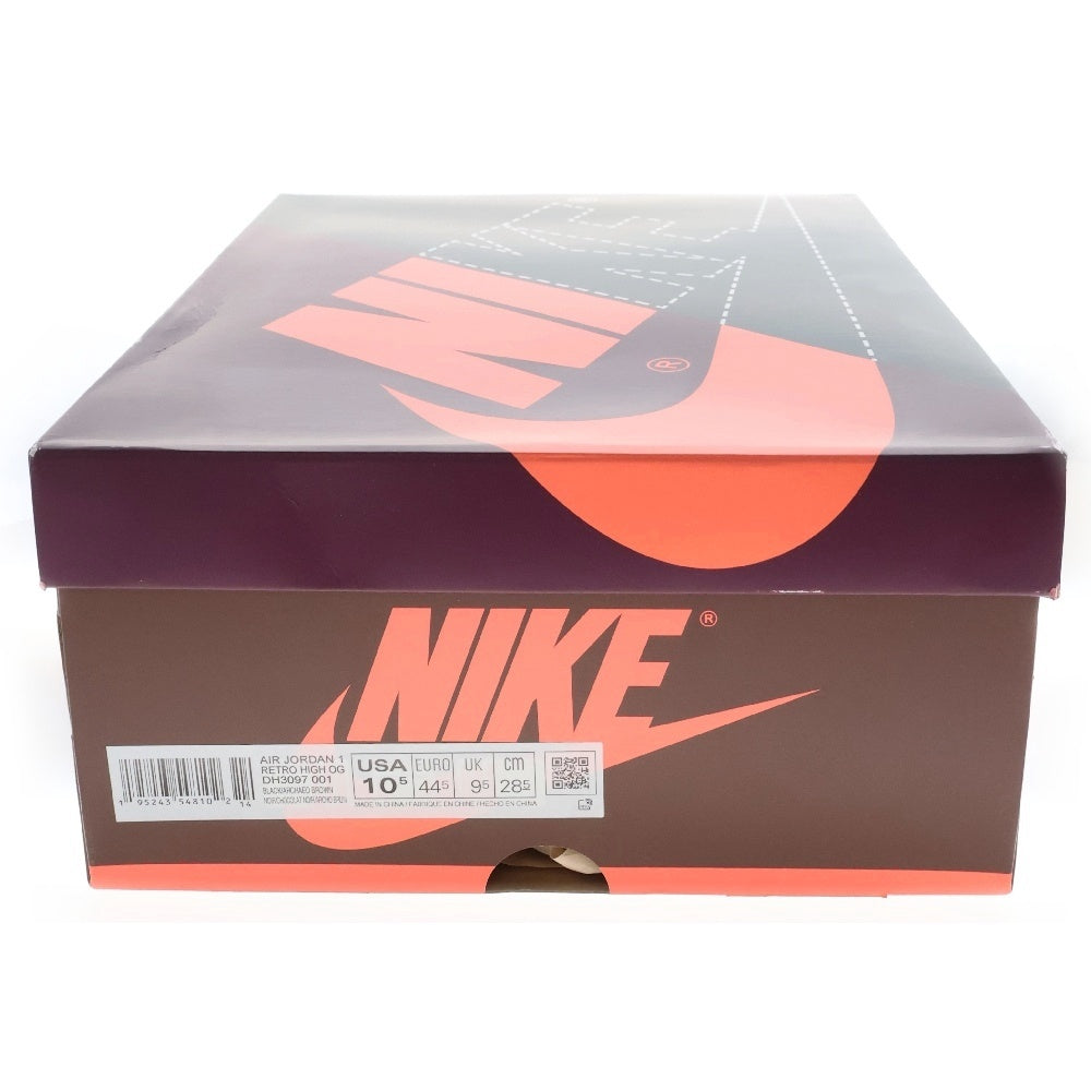 NIKE(ナイキ) AIR JORDAN 1 RETRO HIGH OG HAND CRAFTED DH3097-001 エアジョーダン 1 レトロ ハンドクラフト ハイカットスニーカー マルチ US10.5/28.5cm