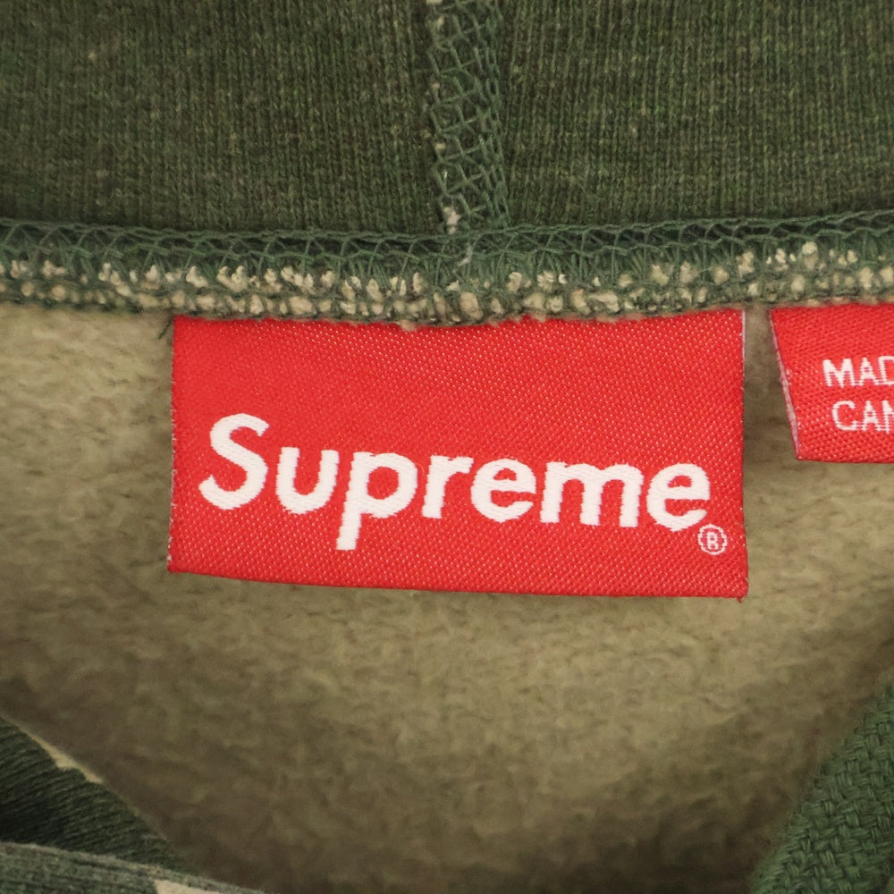 SUPREME(シュプリーム) 21AW Box Logo Hooded Sweatshirt Olive Russian Camo ボックスロゴ ロシアンカモ プルオーバースウェットパーカー フーディ グリーン