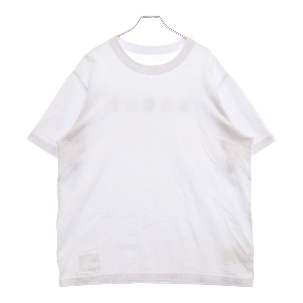 Sacai(サカイ) 25SS ×WTAPS Print T-Shirt 25-0928S Print ×ダブルタップス プリント半袖Tシャツ ホワイト