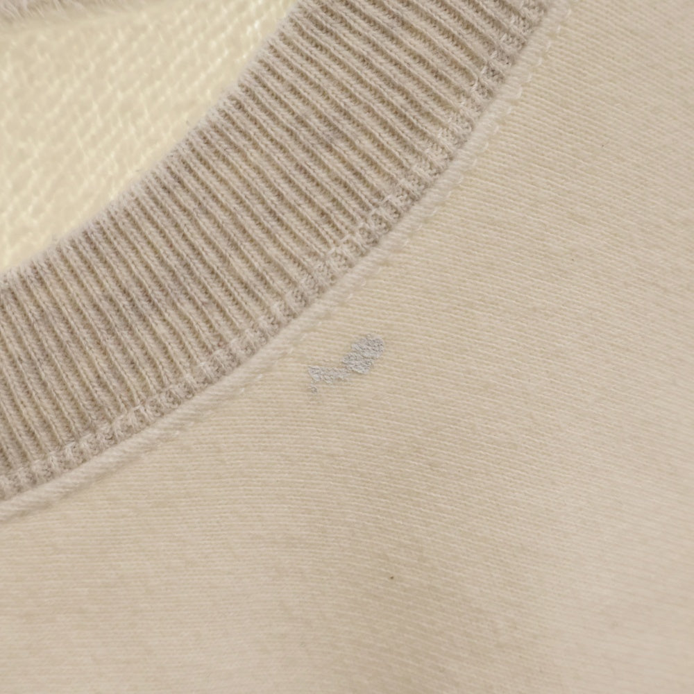 SAINT MICHAEL(セントマイケル) 22SS SWEAT SHIRT COLLEGE SM-S22-0000-039 ヴィンテージ加工スウェットトレーナー グレー
