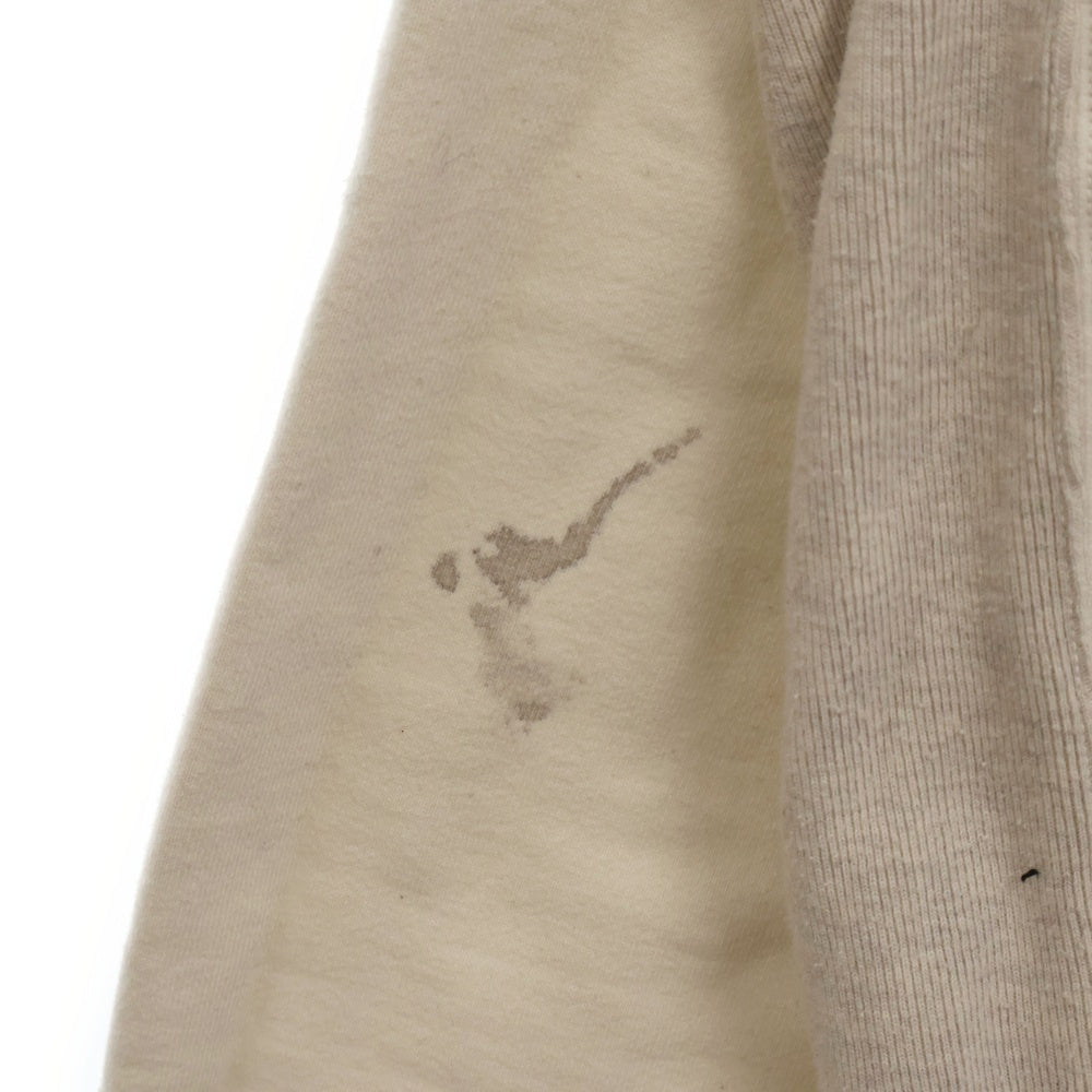 SAINT MICHAEL(セントマイケル) 22SS SWEAT SHIRT COLLEGE SM-S22-0000-039 ヴィンテージ加工スウェットトレーナー グレー