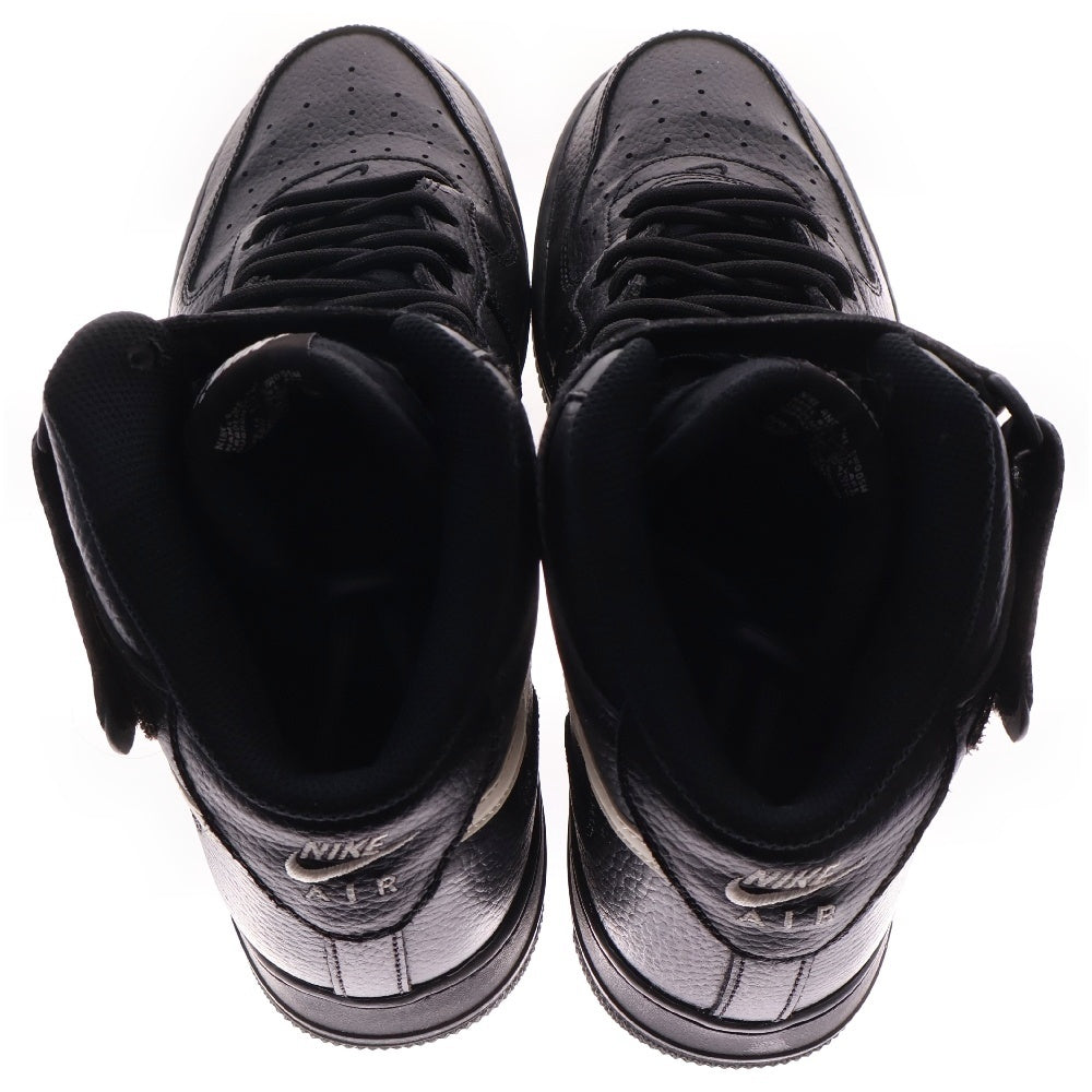 NIKE(ナイキ) AIR FORCE 1 MID 07 315123-043 エアフォース1 ミッドカットスニーカー ブラック US10/28.0cm