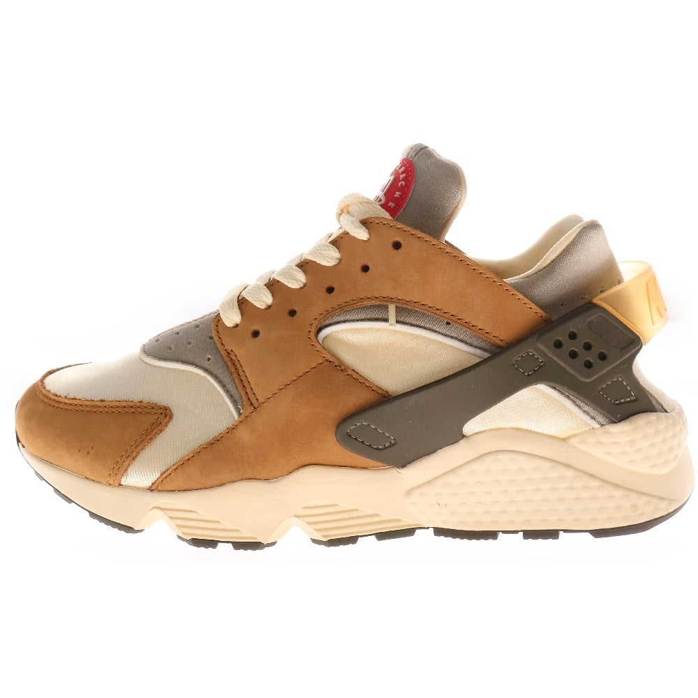 NIKE(ナイキ) ×STUSSY AIR HUARACHE LE DESERT OAK DD1381-200 ステューシー エアハラチ デザートオーク ローカットスニーカー ベージュ/ブラウン US10/28.0cm